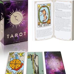 Purple Tarot Card Set